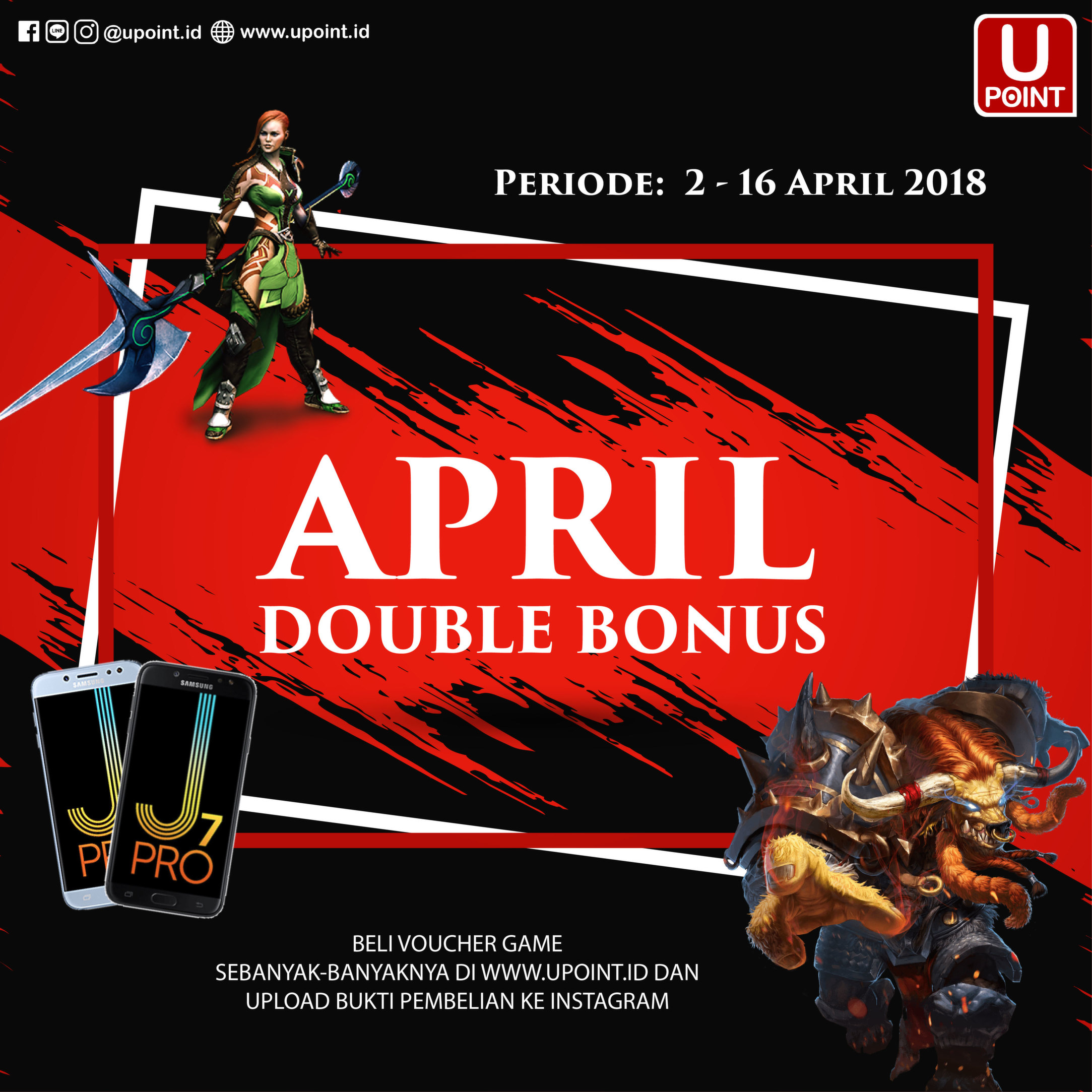 April Double Bonus