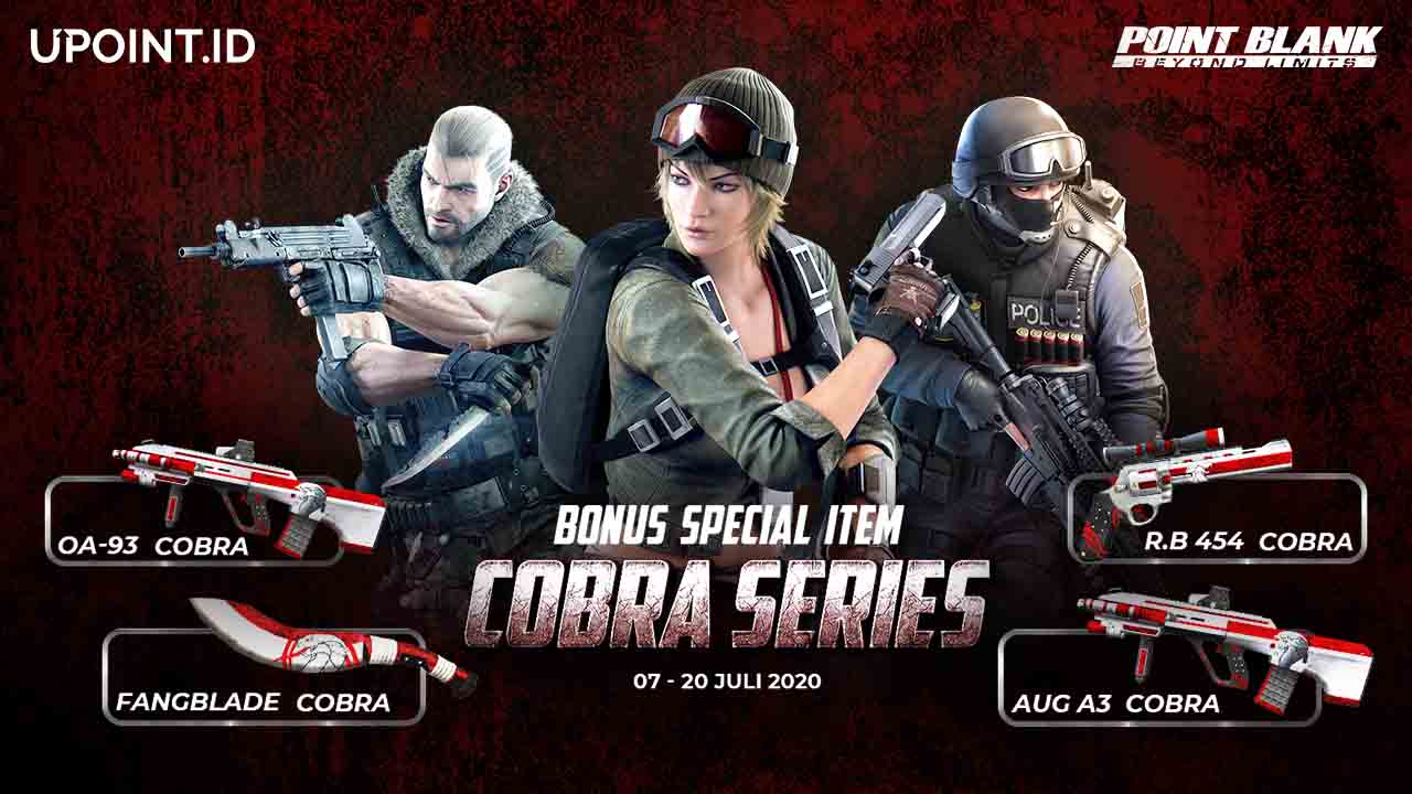 Bonus Spesial Weapon Cobra Series Hanya Top Up di Upoint