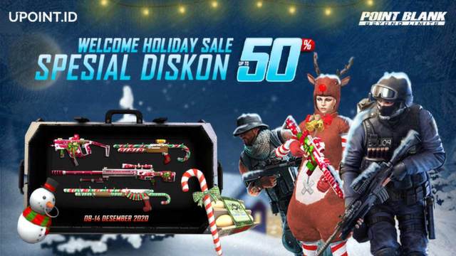 Diskon 50% Christmas Series Weapon Point Blank