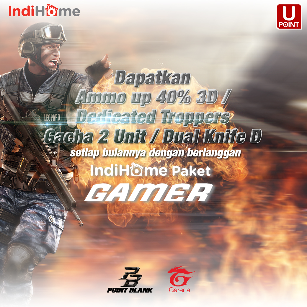 Point Blank Benefit Indihome Gamer