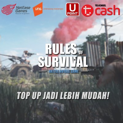 Top Up ROS (Rules of Survival) mobile via TCash