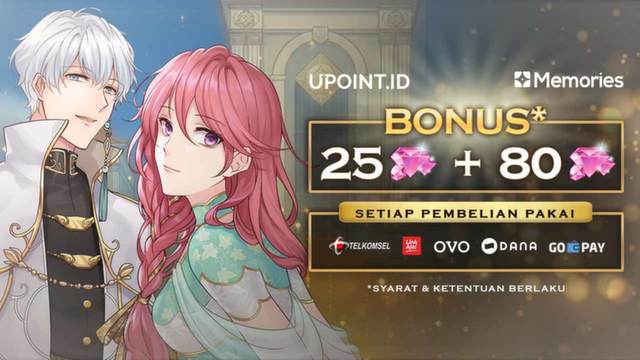 Dapatkan Bonus* hingga 80 Diamonds Memories di Upoint