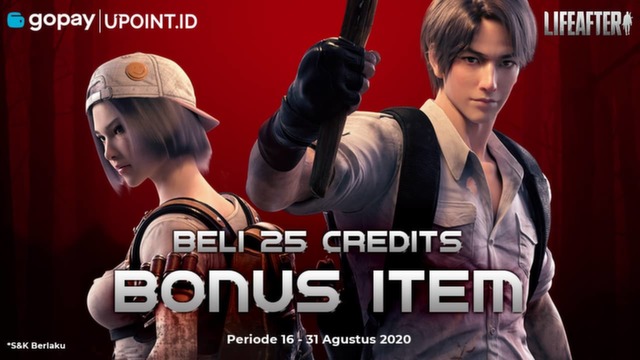 Raih Bonus Item LifeAfter Hanya Pakai GoPay di Upoint