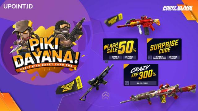 Dapatkan Banyak Kejutan Event PIKI DAYANA! Point Blank di Upoint!