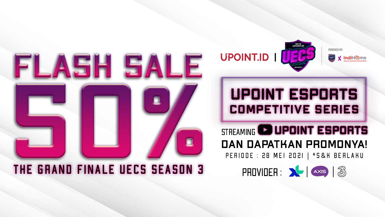 Promo Special Grand Finale UECS Season 3 Hanya di Upoint