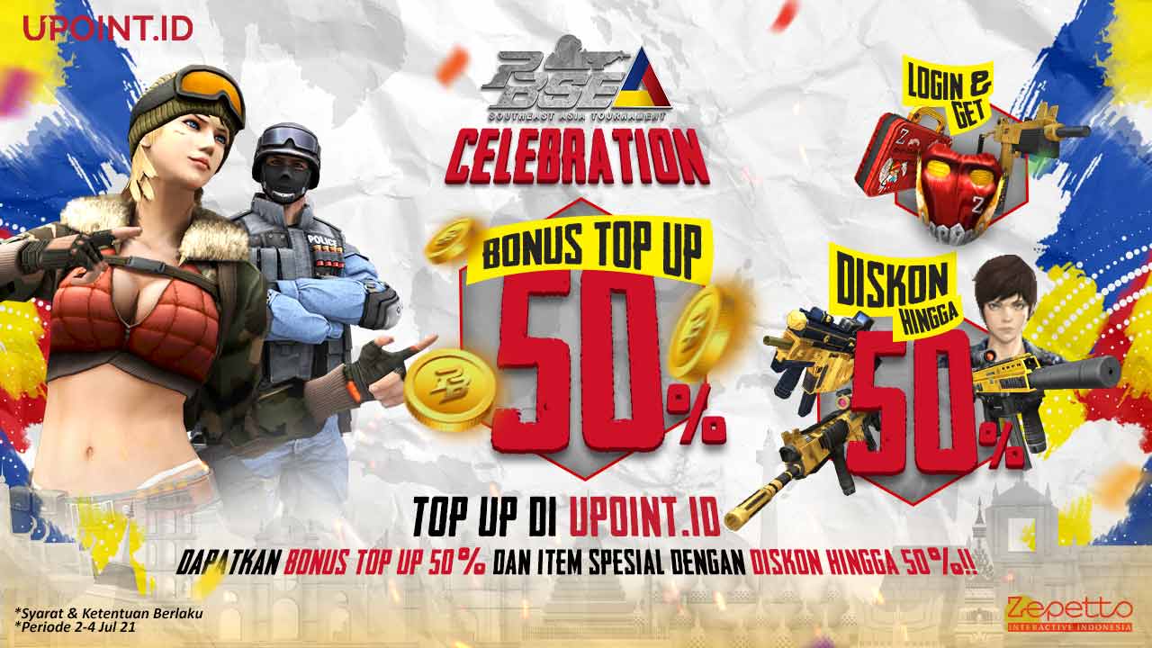 Dapatkan Bonus Special SEA Celebration Point Blank di Upoint