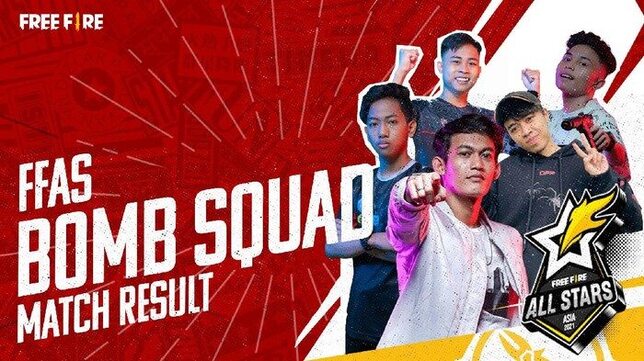 Tim Indomee Wakil dari Indonesia Berhasil Juarai Free Fire All Stars 2021 Mode Bomb Squad