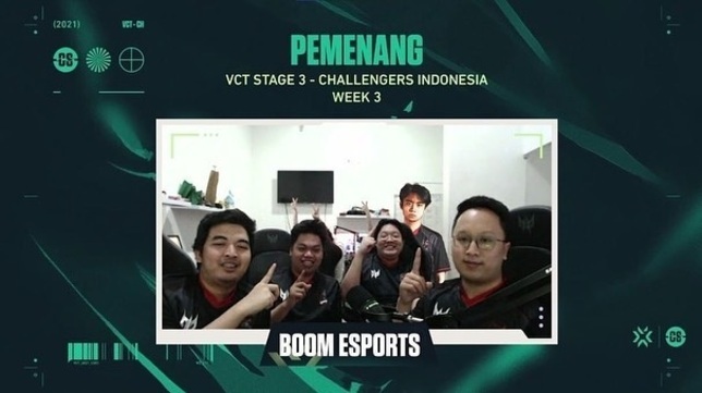 BOOM Esports Menangi Turnamen Valorant VCT 2021: Indonesia Stage 3 Challengers 3