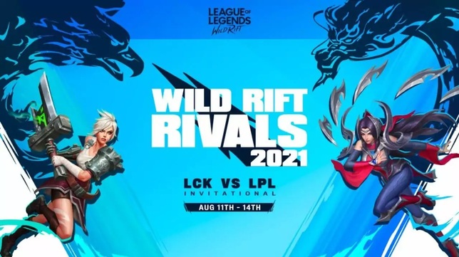 Riot Games Galar Wild Rift Rivals: 2021, Pertemukan Tim Wild Rift Terbaik dari Korea Selatan dan Tiongkok