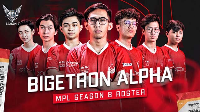 Bigetron Alpha Rilis Skuad Resmi MPL ID Season 8