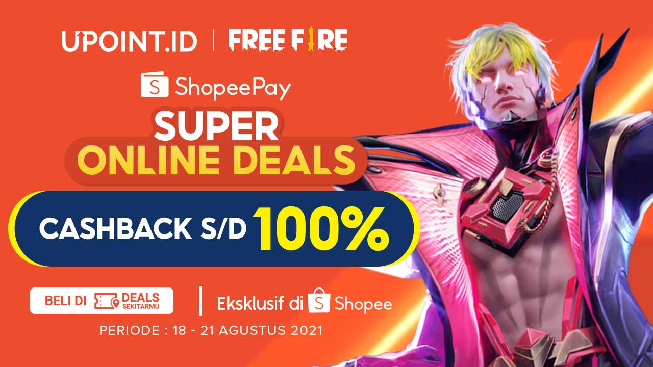 ShopeePay Super Online Deals! Beli Voucher ShopeePay Dapat Cashback 100%