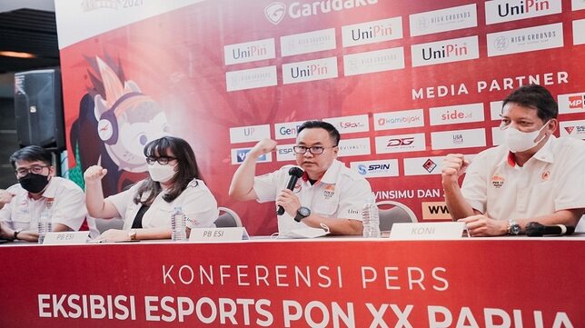 Inilah Cabang Olahraga Esports yang Resmi akan Dipertandingkan dalam PON XX 2021 Papua