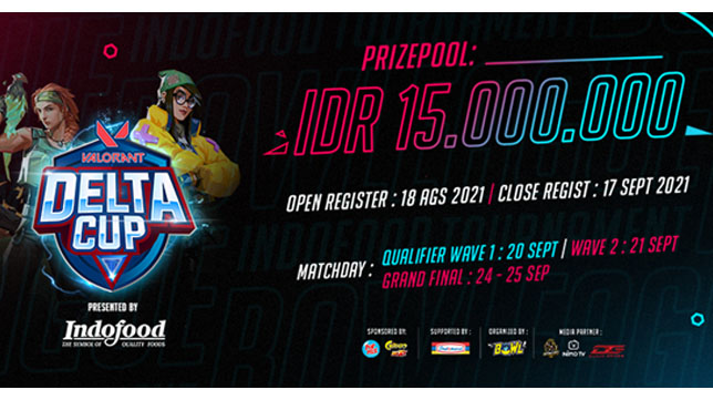 Delta Cup: Valorant oleh Indofood BoWLeague!