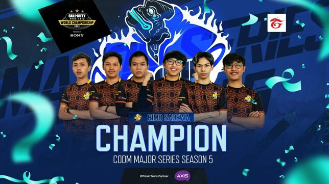 RIMO Sadewa Tampil Sebagai Juara COD: Mobile Major Series Season 5