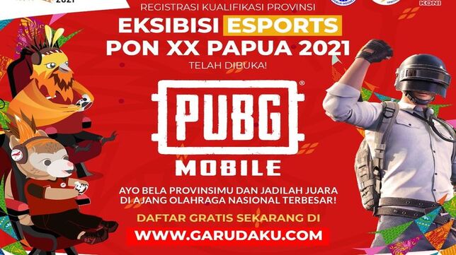 Inilah 16 Tim yang akan Berlaga dalam PON XX Papua 2021 Game PUBG Mobile