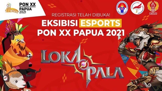 Inilah 4 Tim yang akan Berlaga dalam PON XX Papua 2021 Game Lokapala