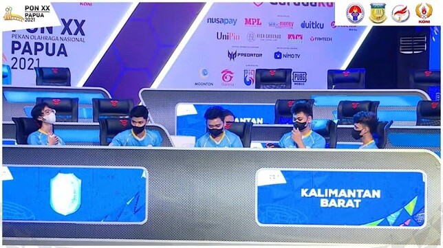 Kalahkan Jawa Tengah di Partai Grand Finals, Kalimantan Barat Juara Mobile Legends PON XX Papua 2021