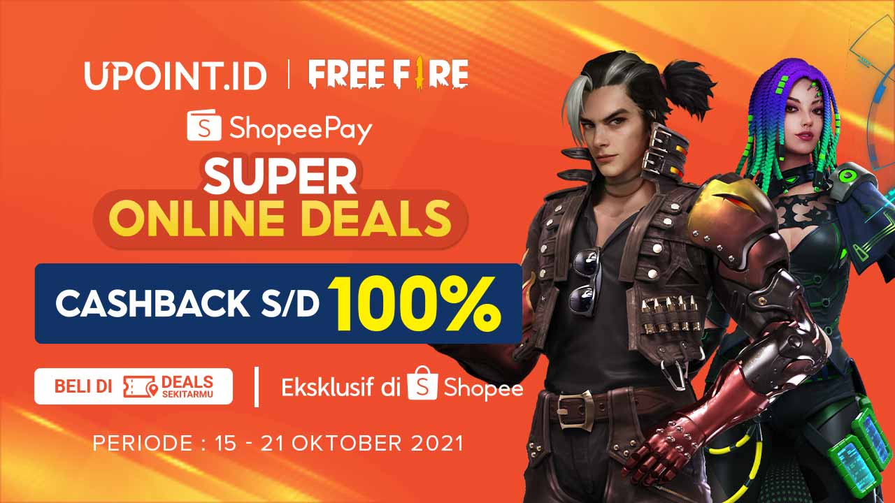 ShopeePay Super Online Deals: Dapatkan Cashback hingga 100% Hanya di Upoint