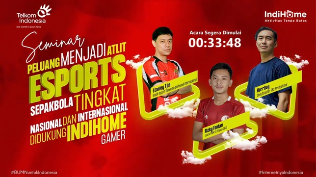 IndiHome Gamer Gelar Seminar Mengenai Peluang Berkarir di Dunia Esports