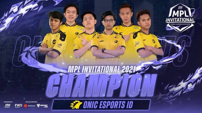 ONIC Esports Berhasil Tampil Sebagai Juara MPLI 2021