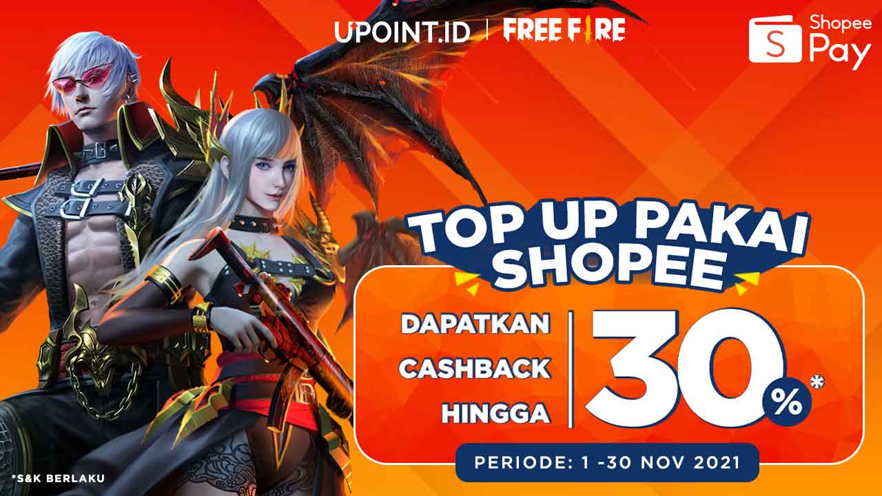 Nikmati Cashback ShopeePay hingga 30% Hanya di Upoint