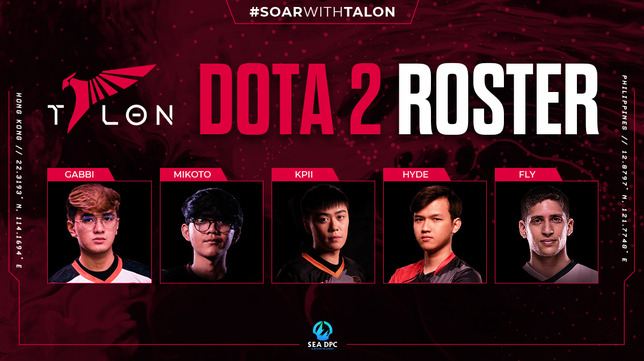 Talon Esports Umumkan Tim Dota 2, Rekrut 2 Pemain Asal Indonesia