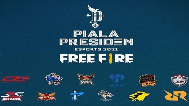 Inilah 12 Tim Free Fire yang akan Bertanding dalam Kualifikasi Tertutup Piala Presiden Esports 2021