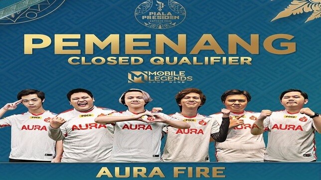 Aura Fire Berhasil Menangi Kualifikasi Tertutup Mobile Legends untuk Piala Presiden Esports 2021