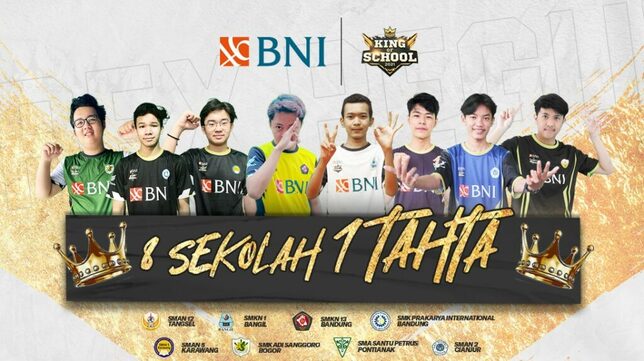 Turnamen BNI King of School 2021 Telah Memasuki Babak Play-Off