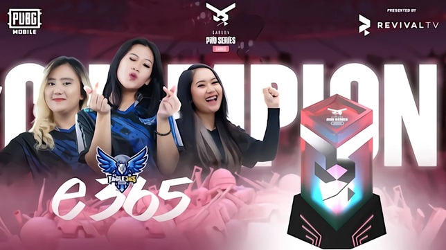 Eagle365 Juarai Turnamen Garuda Pro Series: PUBG Mobile Ladies Season 0