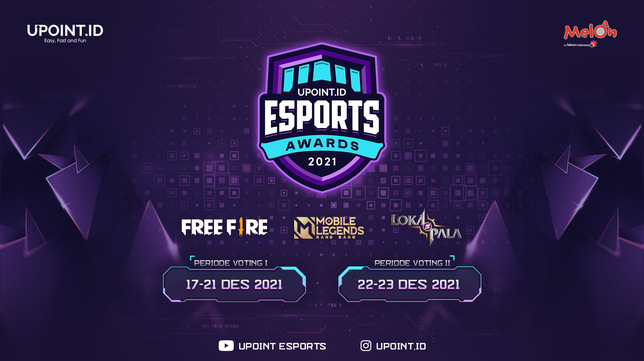 SEBAGAI PENUTUP TAHUN 2021, UPOINT SAJIKAN ACARA PENGHARGAAN BERTAJUK UPOINT ESPORTS AWARDS