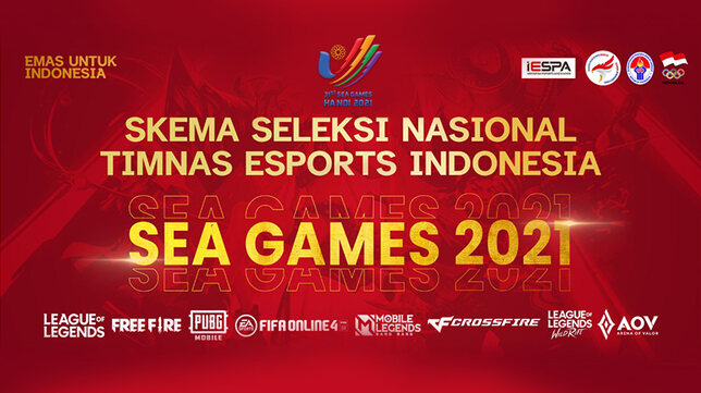 PBESI Umumkan Skema Seleksi Nasional Timnas Esports Indonesia di SEA Games 2021