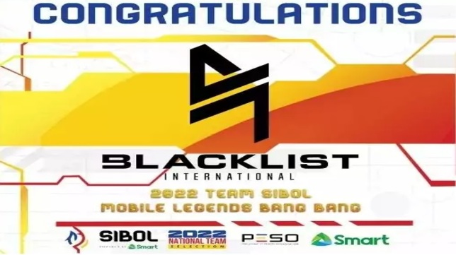 Blacklist International Akan Menjadi Wakil Filipina Di Ajang SEA Games 2021 Mendatang