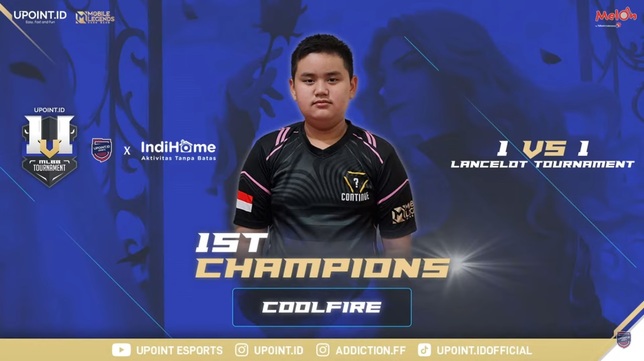 Bocah 11 Tahun, COOLFIRE Berhasil Juarai UPOINT ESPORTS MLBB 1 VS 1 LANCELOT TOURNAMENT 2022