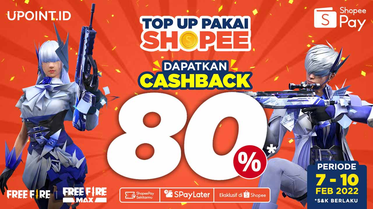 Cashback hingga 80% dengan Top Up Games Favoritmu di UPOINT.ID