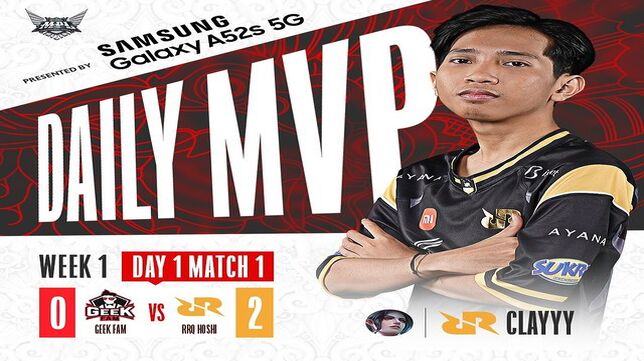 Raih Kemenangan Atas Geek Fam, RRQ Hoshi Dapatkan Start Sempurna di MPL ID Season 9