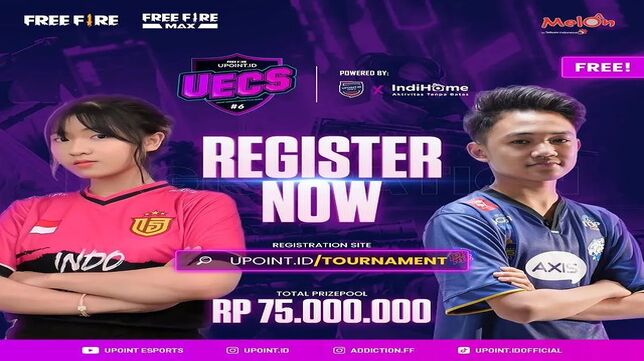 Rebutkan Hadiah Jutaan Rupiah, UPoint Segera Selenggarakan Turnamen Free Fire UPOINT ESPORTS COMPETITIVE SERIES Season 6