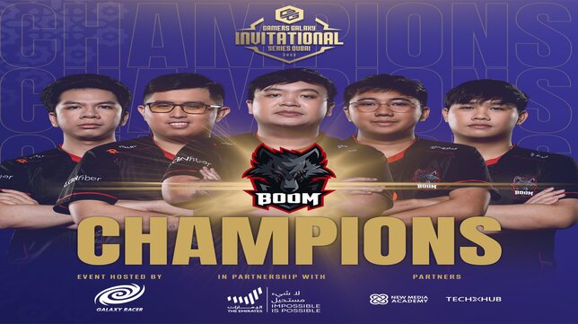 Taklukan Tundra Esports 3-2, BOOM Esports Juarai GAMERS GALAXY: Invitational Series Dubai 2022