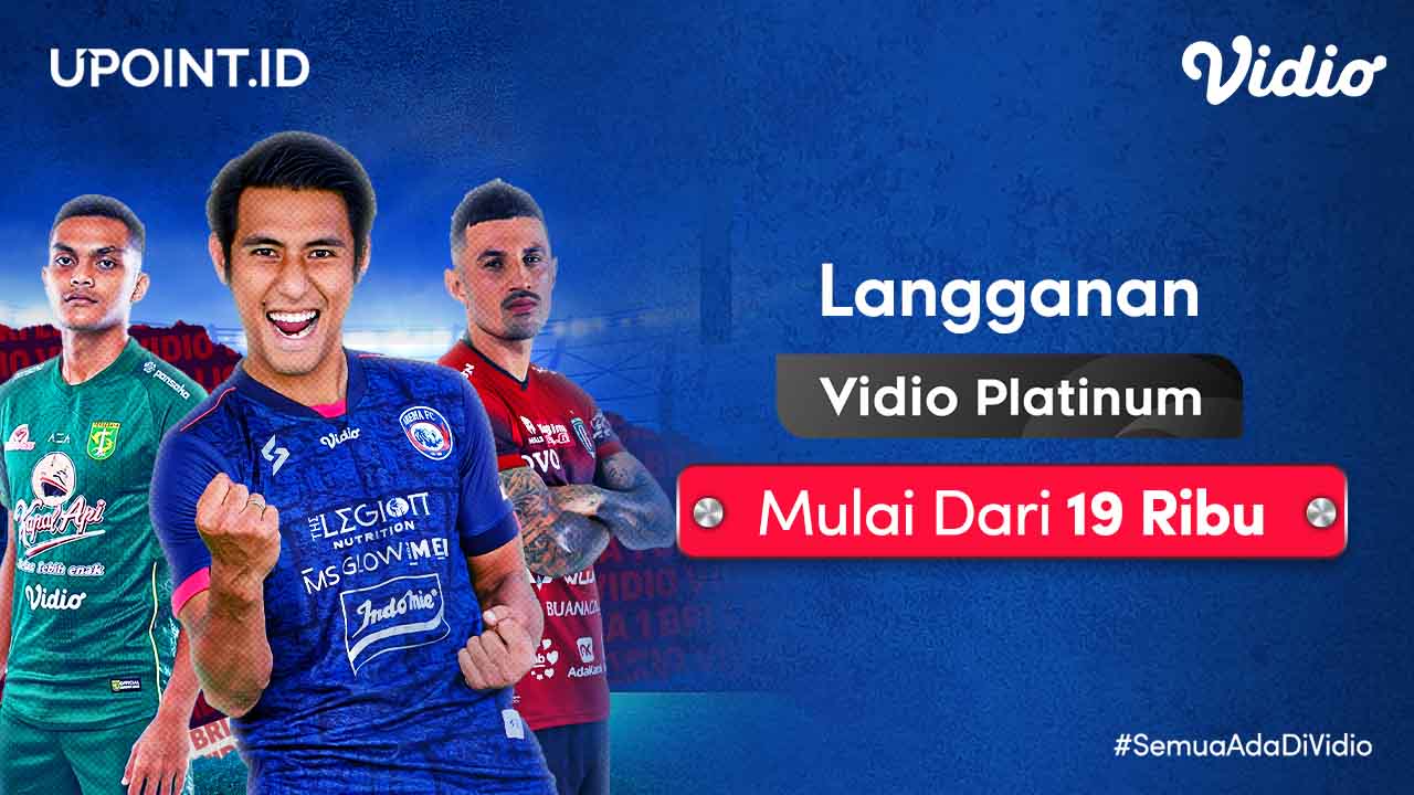 Nonton Pertandingan BRI Liga 1 di Vidio Mulai Dari 19ribu