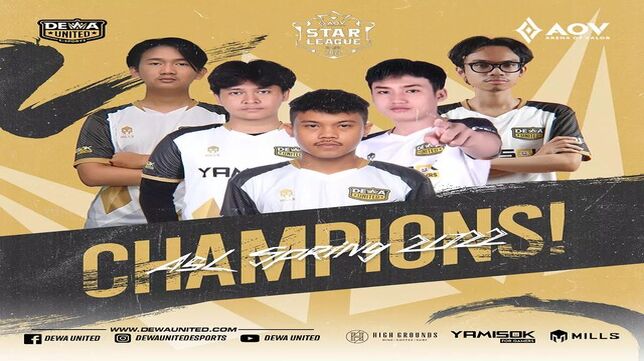 Dewa United Esports Juarai Turnamen AOV ASL Spring 2022