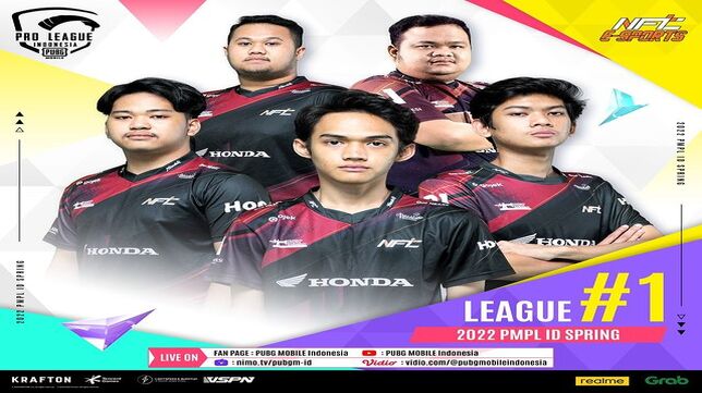 NFT Esports Pimpin Klasemen Akhir 2022 PMPL ID Spring Babak League