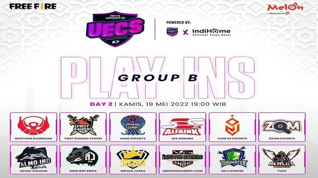 Tim Komunitas No Counter Menangi Babak Play-In Grup B UECS Season 7