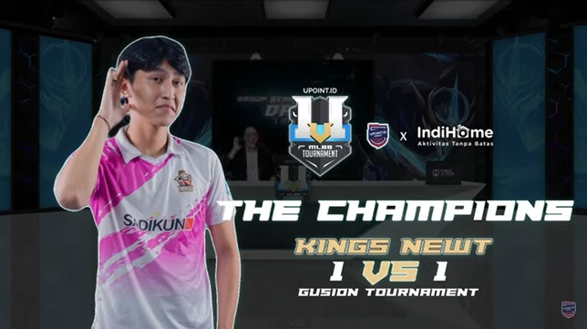 Pemain Dari KINGZ Esports, NEWT Berhasil Juarai MLBB 1 VS 1 GUSION TOURNAMENT 2022 Upoint Esports