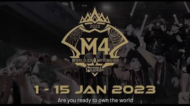 Digelar Awal Tahun 2023, Moonton Bocorkan Jadwal M4 World Championship