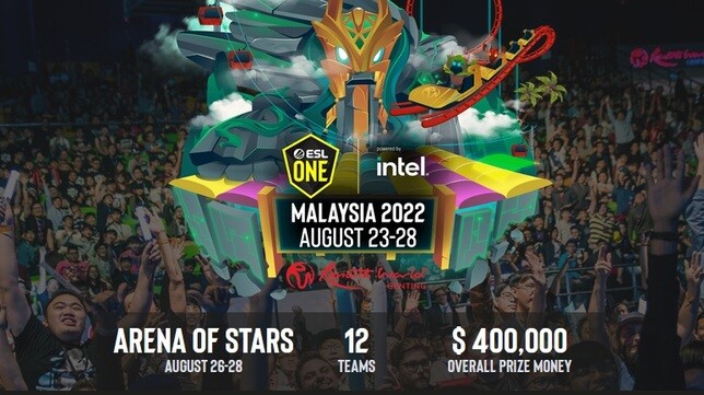 ESL Umumkan 6 Tim Dota 2 Undangan Peserta ESL Malaysia 2022