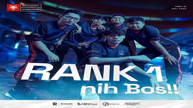 BOOM Esports Sukses Tempati Posisi Puncak 2022 PMPL ID Fall Minggu Pertama