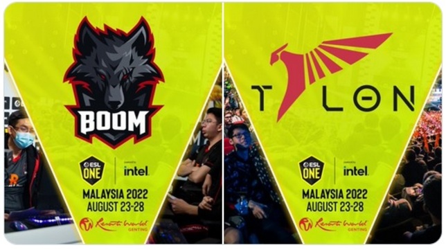 BOOM Esports Dan Talon Esports Sukses Amankan Slot Ke ESL One Malaysia 2022