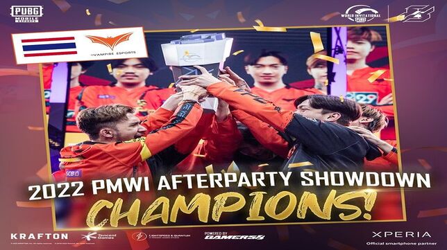 Tampil Mendominasi, Vampire Esports Juarai PMWI 2022 – After Party Showdown