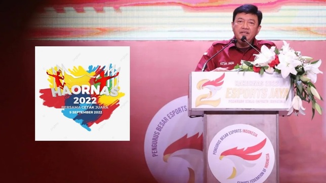 Kemenpora Beri Penghargaan untuk Ketua Umum PBESI di Peringatan HAORNAS 2022