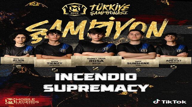 Incendio Supremacy Jadi Tim Kedua Yang Lolos Ke M4 World Championship